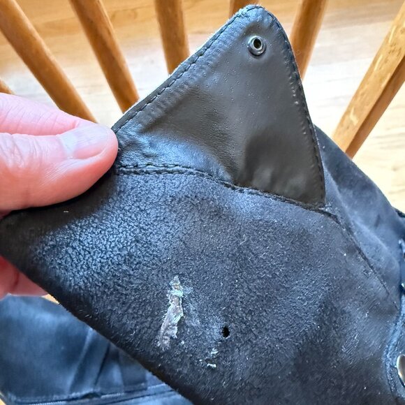 Cloudwalkers - Women's Greene Tall Boots - Black Suede-Look - Picture 4 of 6